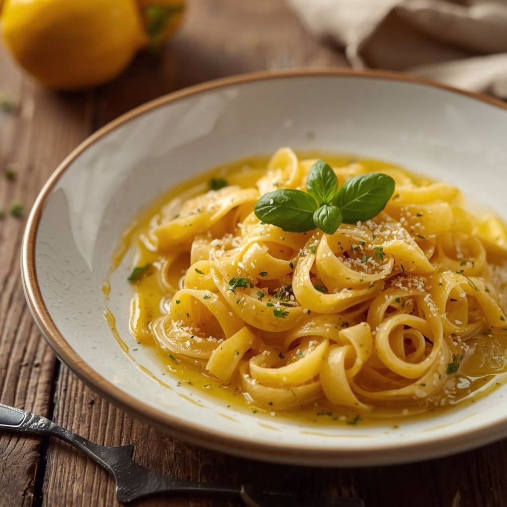 Pappardelle al Limone Recipe