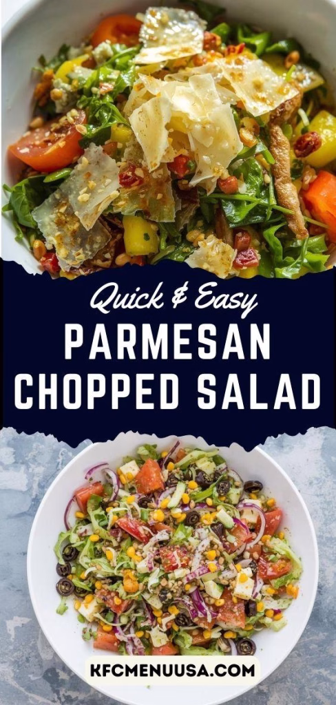 Parmesan Chopped Salad Recipe