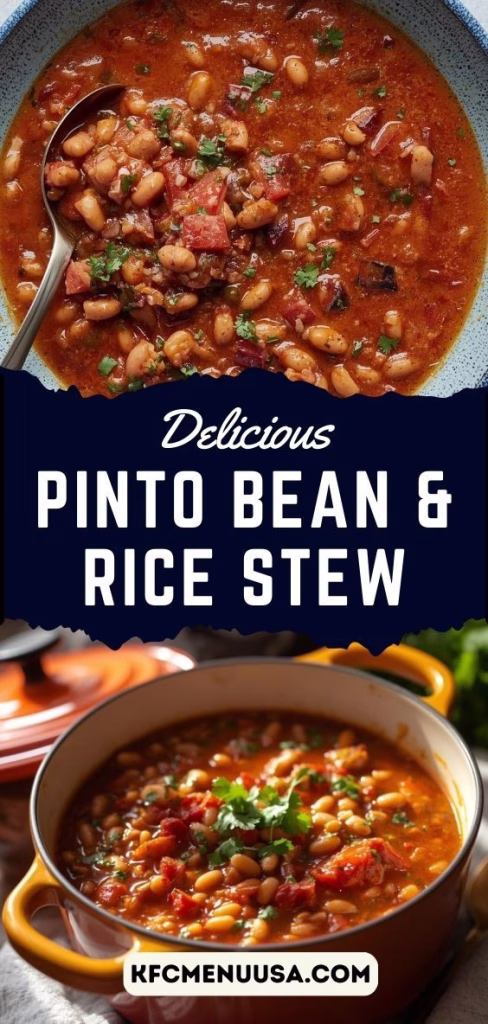 Pinto Bean & Rice Stew Recipe