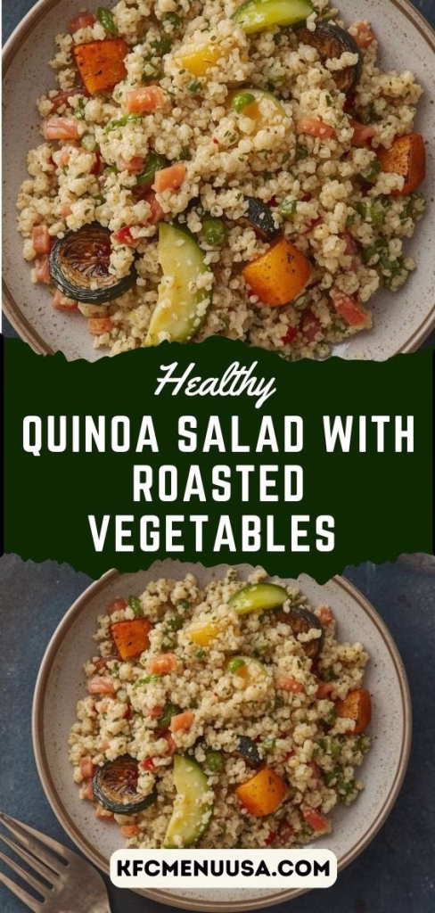 Quinoa Salad with Roasted Vegetables Recipe