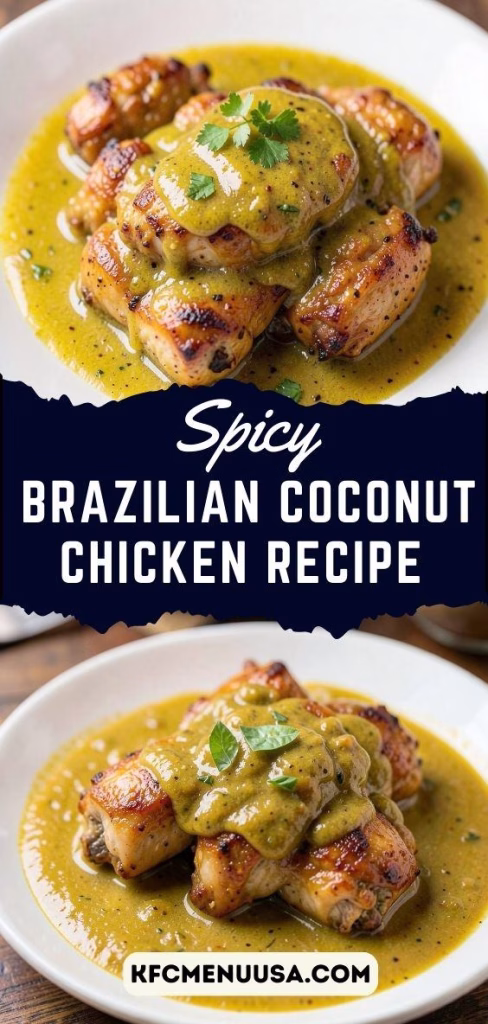 Spicy Brazilian Coconut Chicken Recipe