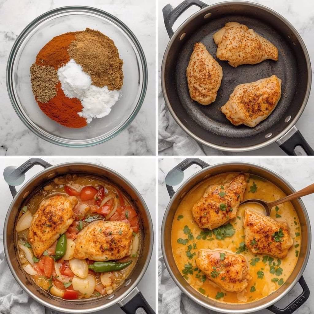 Spicy Brazilian Coconut Chicken Recipe