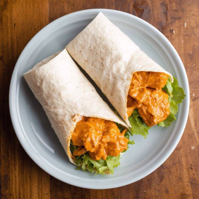 Spicy Buffalo Chicken Wraps for Two Recipe