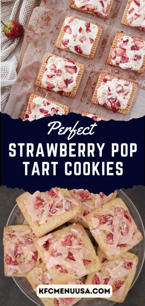 Strawberry Pop Tart Cookies Recipe