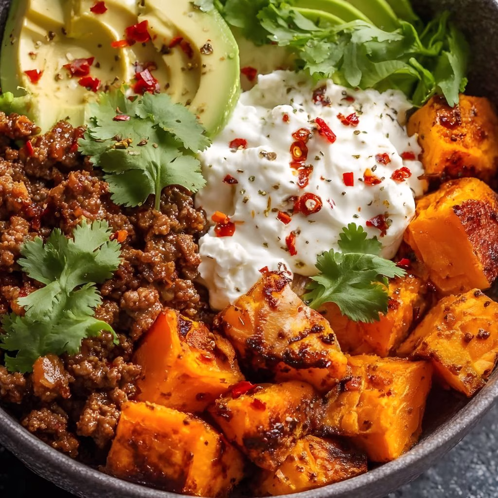 Sweet Potato Taco Bowl Recipe