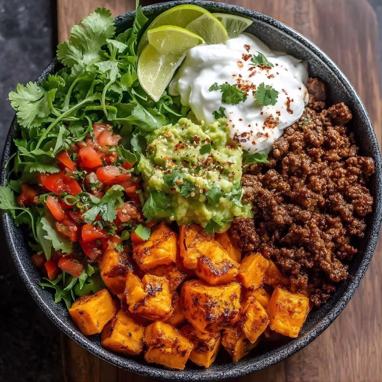 Sweet Potato Taco Bowl Recipe
