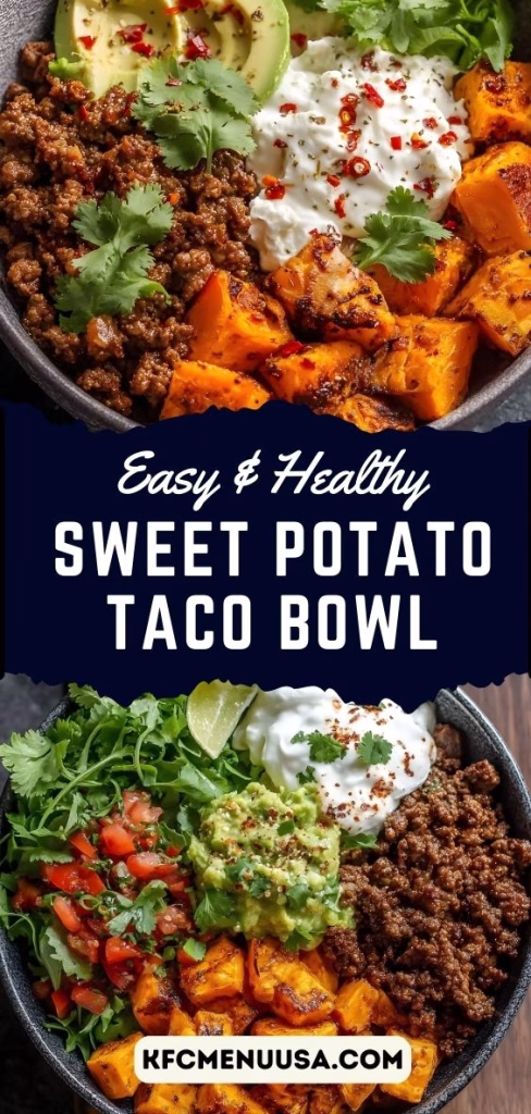 Sweet Potato Taco Bowl Recipe