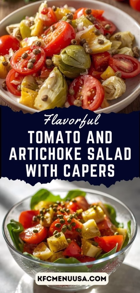 Tomato and Artichoke Salad with Capers Recipe