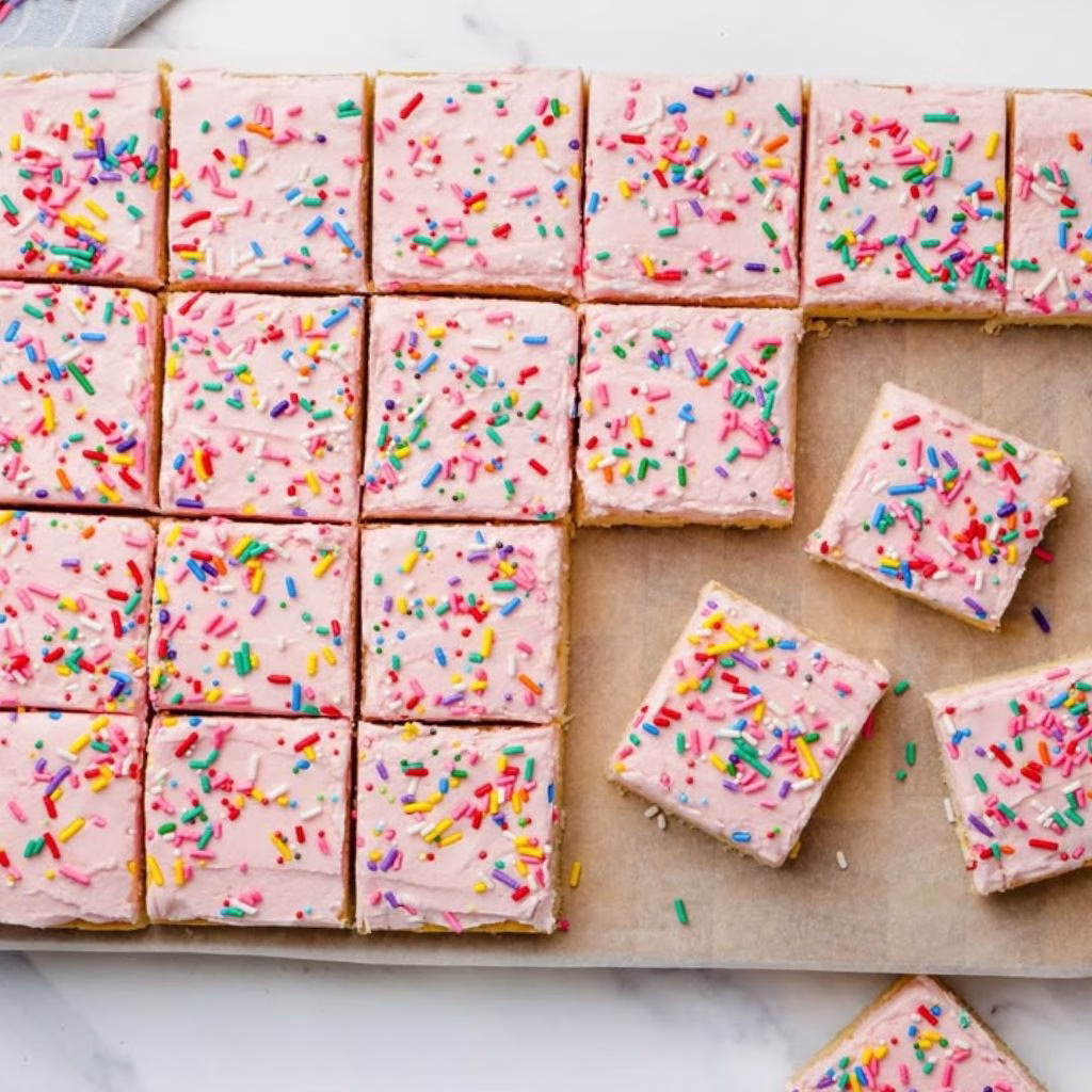 Valentine Sugar Cookie Bar Recipe