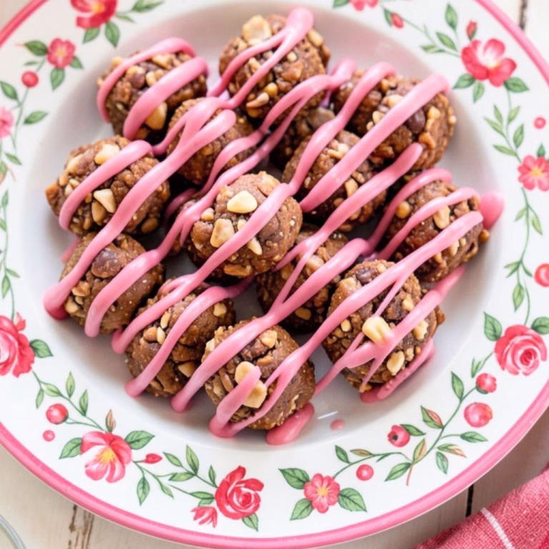 Valentine’s Day Caramel Pretzel Bites Recipe