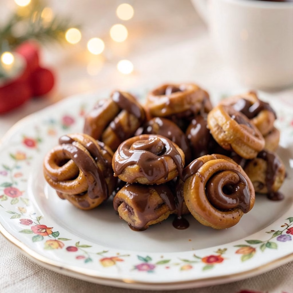 Valentine’s Day Caramel Pretzel Bites Recipe