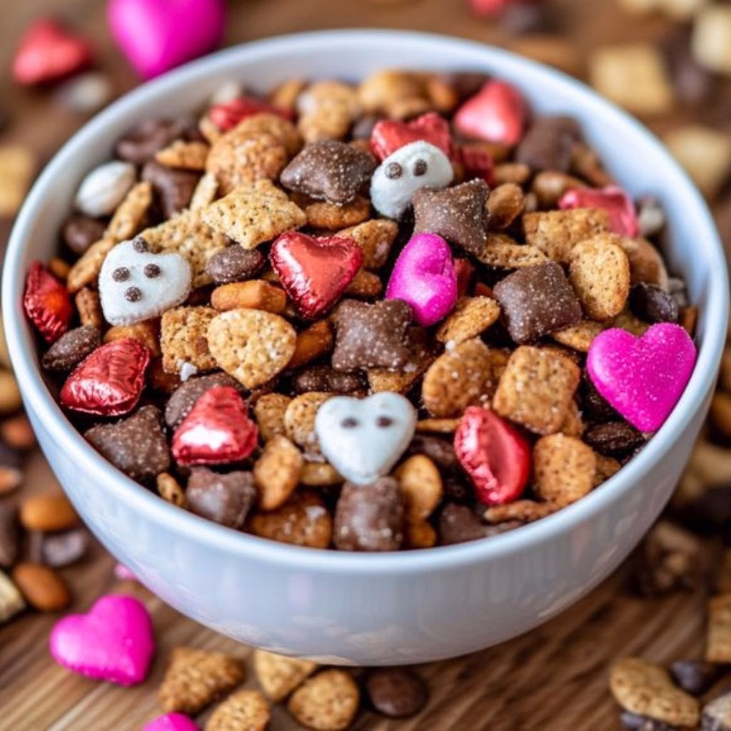 Valentine's Day Snack Mix Recipe