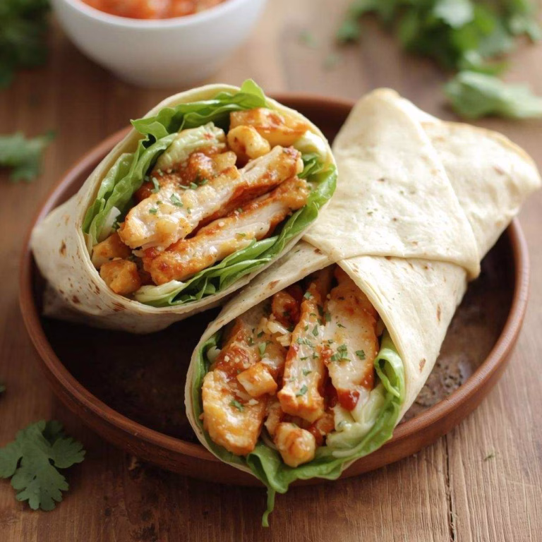 Chicken Caesar Wrap Recipe