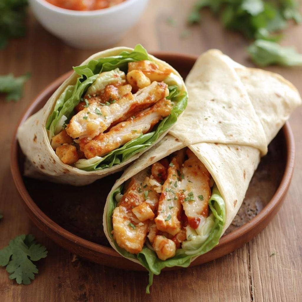 Chicken Caesar Wrap Recipe