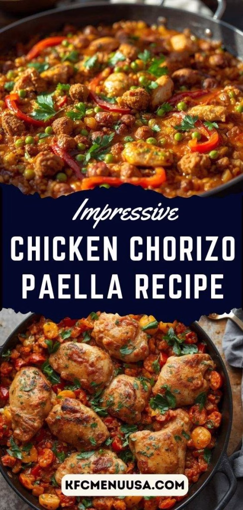 Easy Chicken Chorizo Paella Recipe