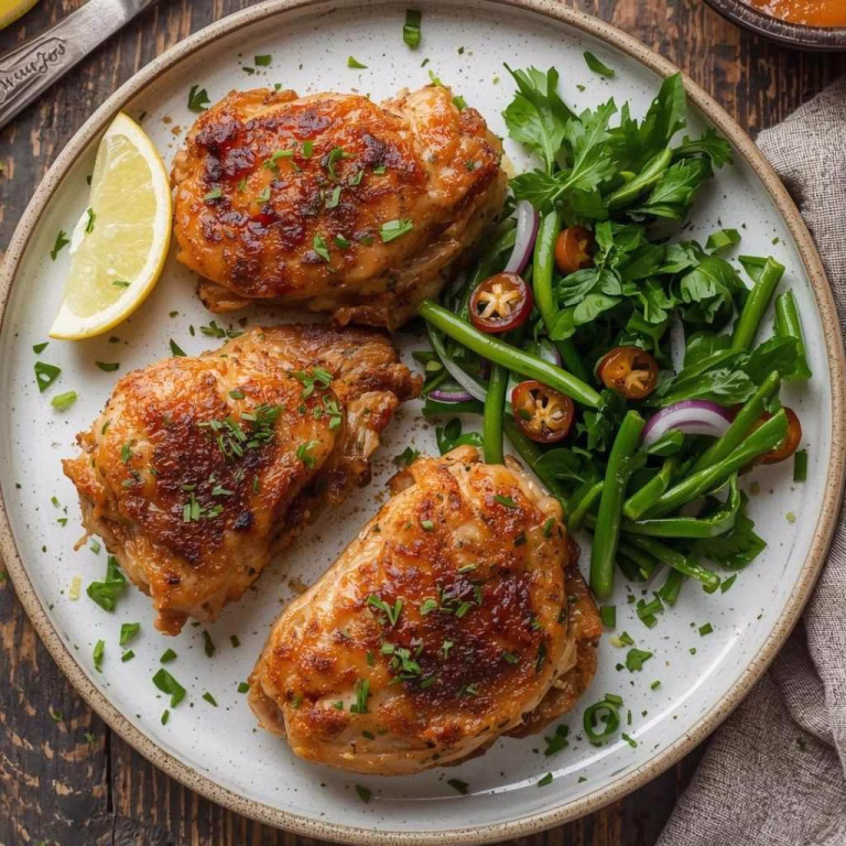 Crispy Chicken Thighs Recipe