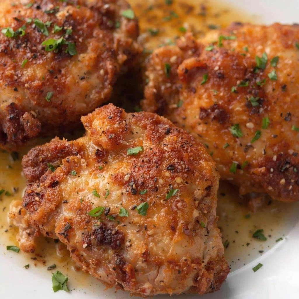Crispy Chicken Thighs Recipe 