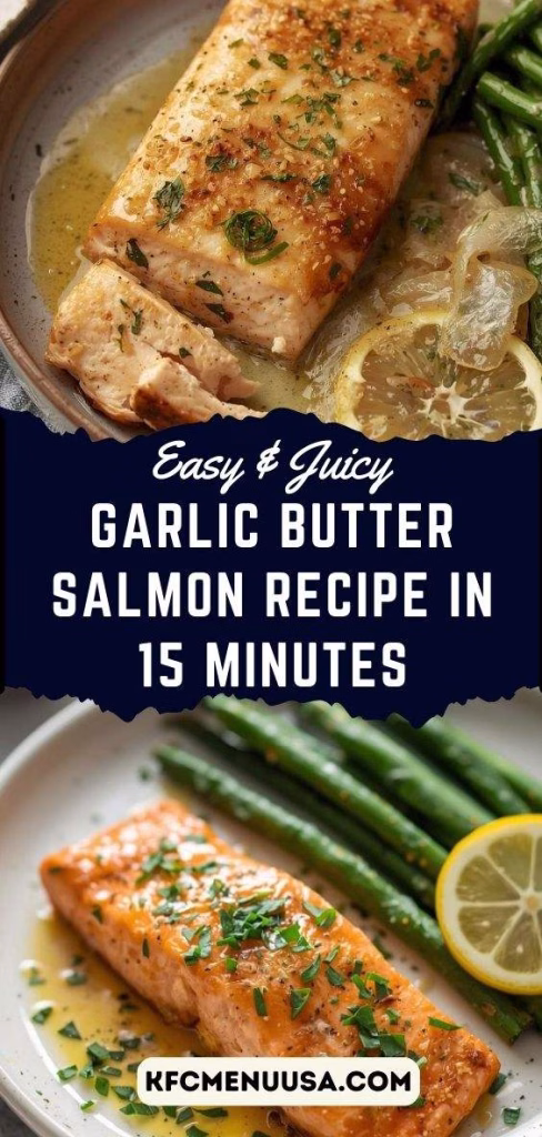 Garlic Butter Salmon Recipe in 15 Minutes Recipe