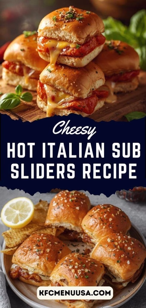 Hot Italian Sub Sliders Recipe