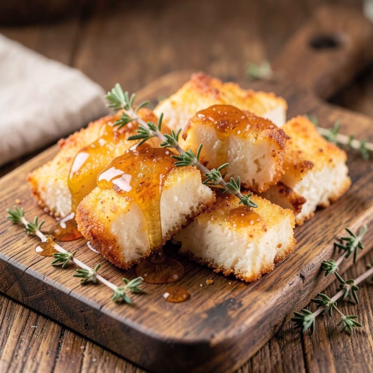 Halloumi with Honey and Thyme Recipe