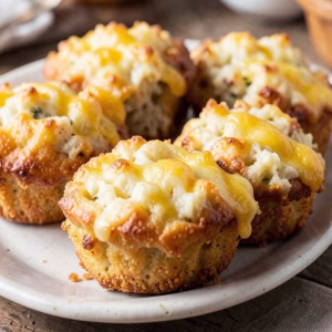 Cheesy Mashed Potato Puff Bites Recipe