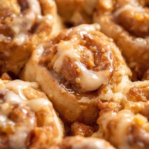 Peach Cobbler Cinnamon Rolls Recipe