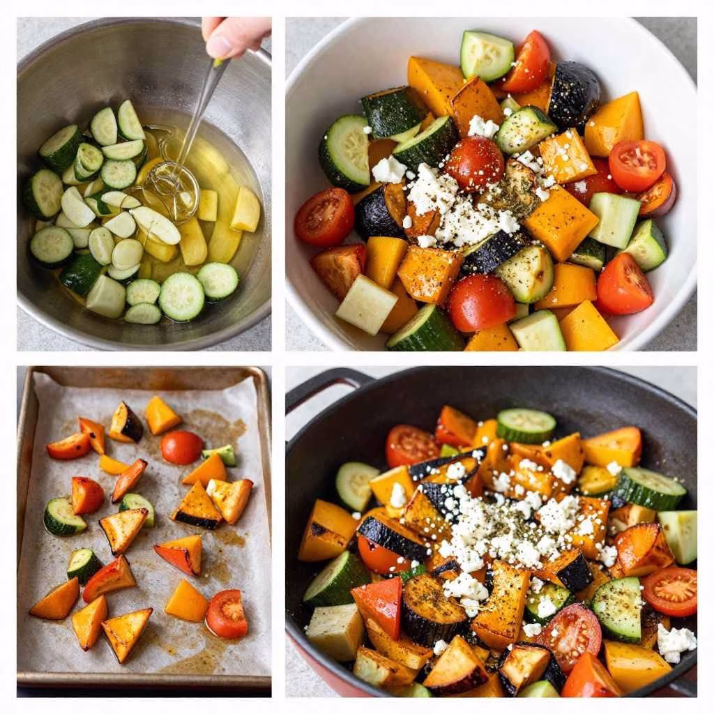 One Pan Greek Vegetables Recipe