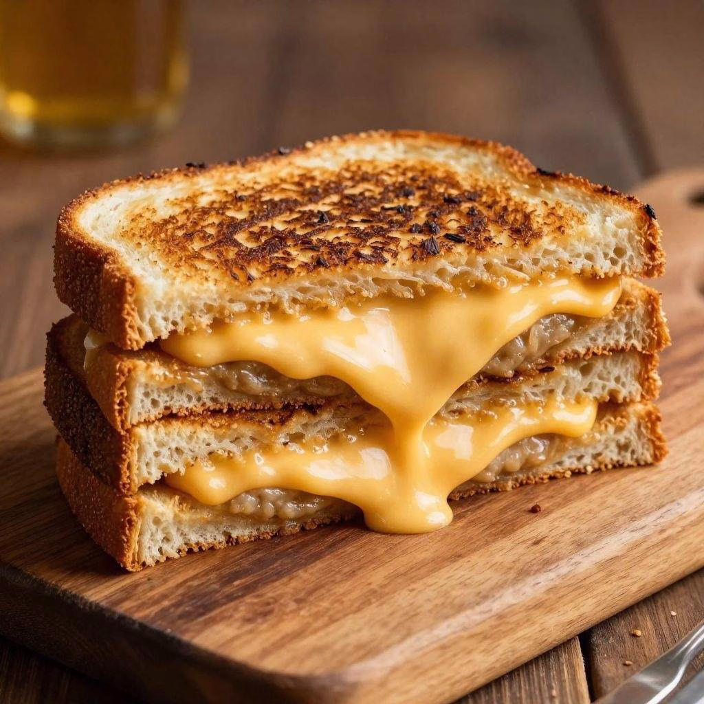 Grinder Grilled Cheese Sandwich