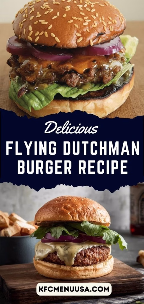 Flying Dutchman Burger Recipe
