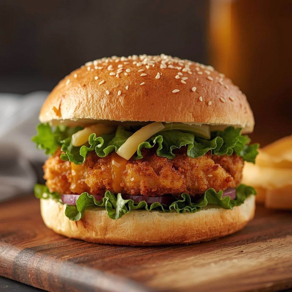 Crispy Chicken Caesar Sandwich Recipe