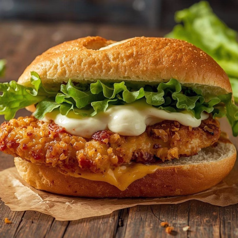 Crispy Chicken Caesar Sandwich Recipe