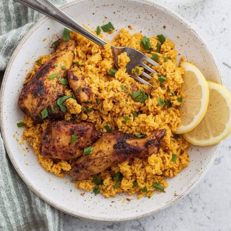 Anti-Inflammatory Turmeric Chicken & Rice Recipe