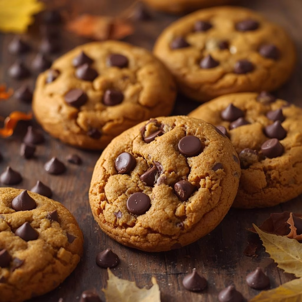 Pumpkin Chocolate Chip Cookies Recipe