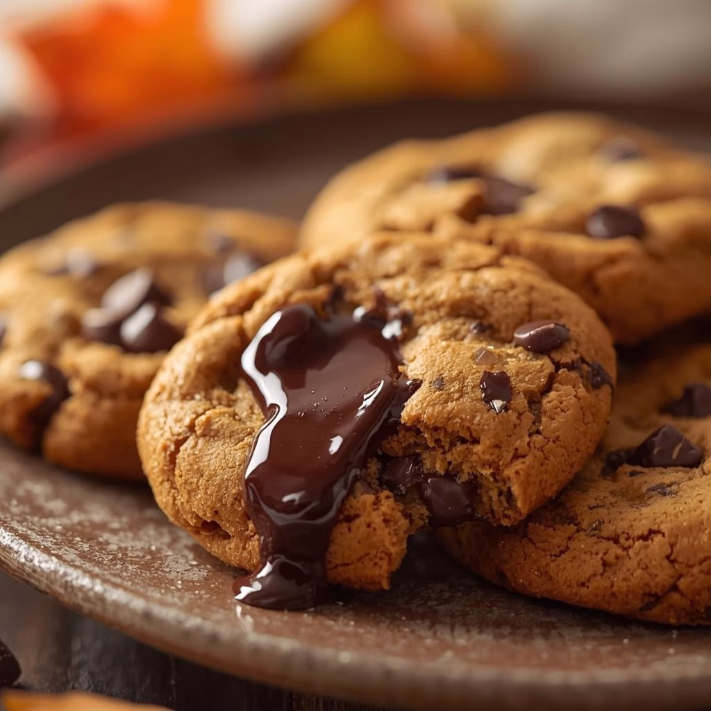 Pumpkin Chocolate Chip Cookies Recipe