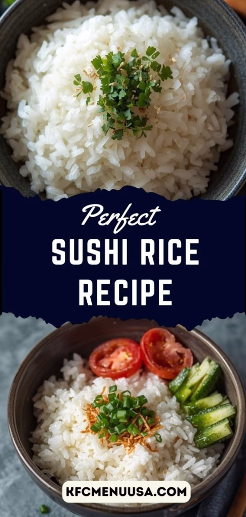 Sushi Rice Recipe