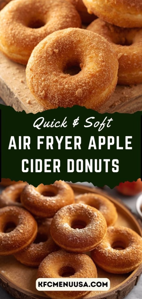 Air Fryer Apple Cider Donuts Recipe
