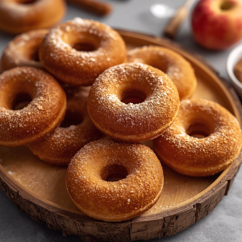 Air Fryer Apple Cider Donuts Recipe