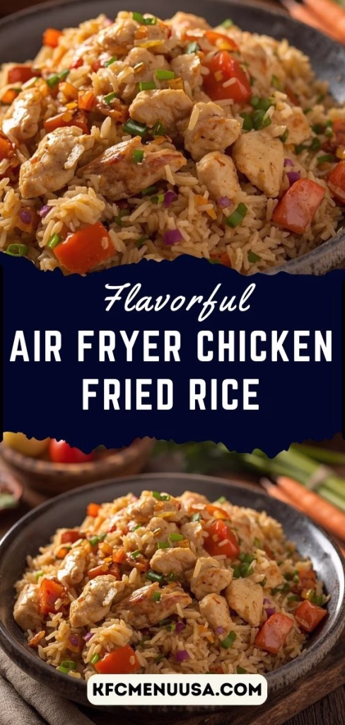 Air Fryer Chicken Fried Rice Recipe