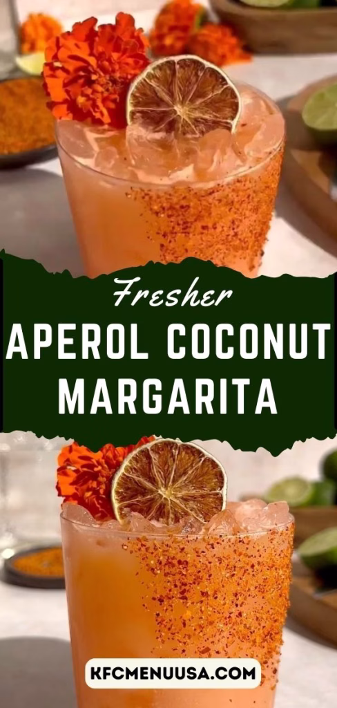 Aperol Coconut Margarita Recipe