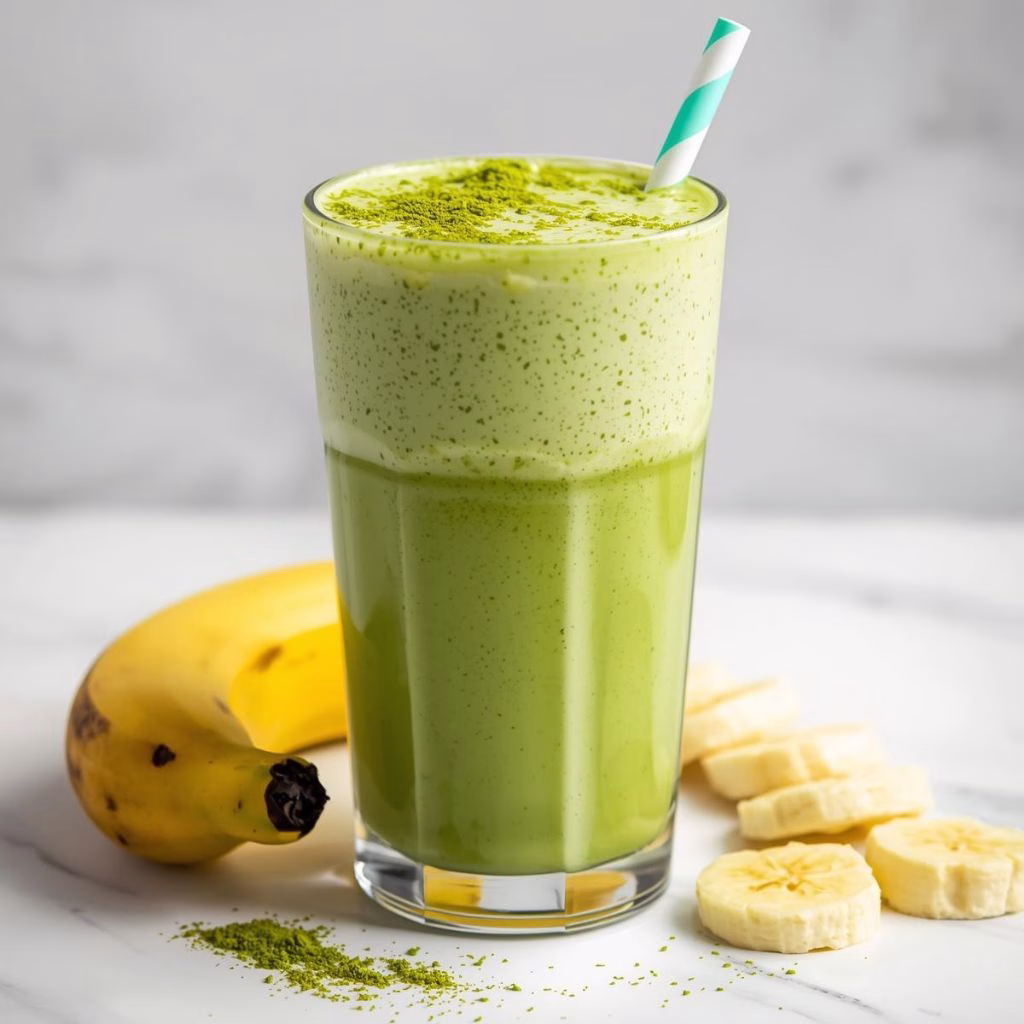 Banana Matcha Smoothie Recipe