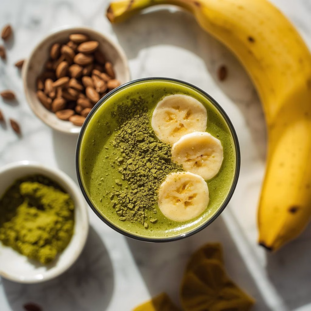 Banana Matcha Smoothie Recipe