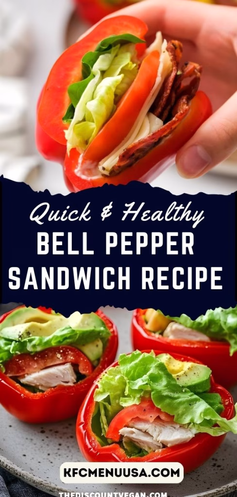 Bell Pepper Sandwich Recipe