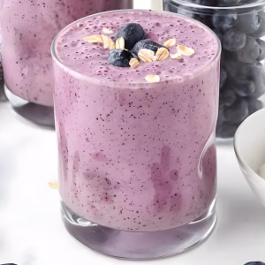 Blueberry Oatmeal Smoothie Recipe