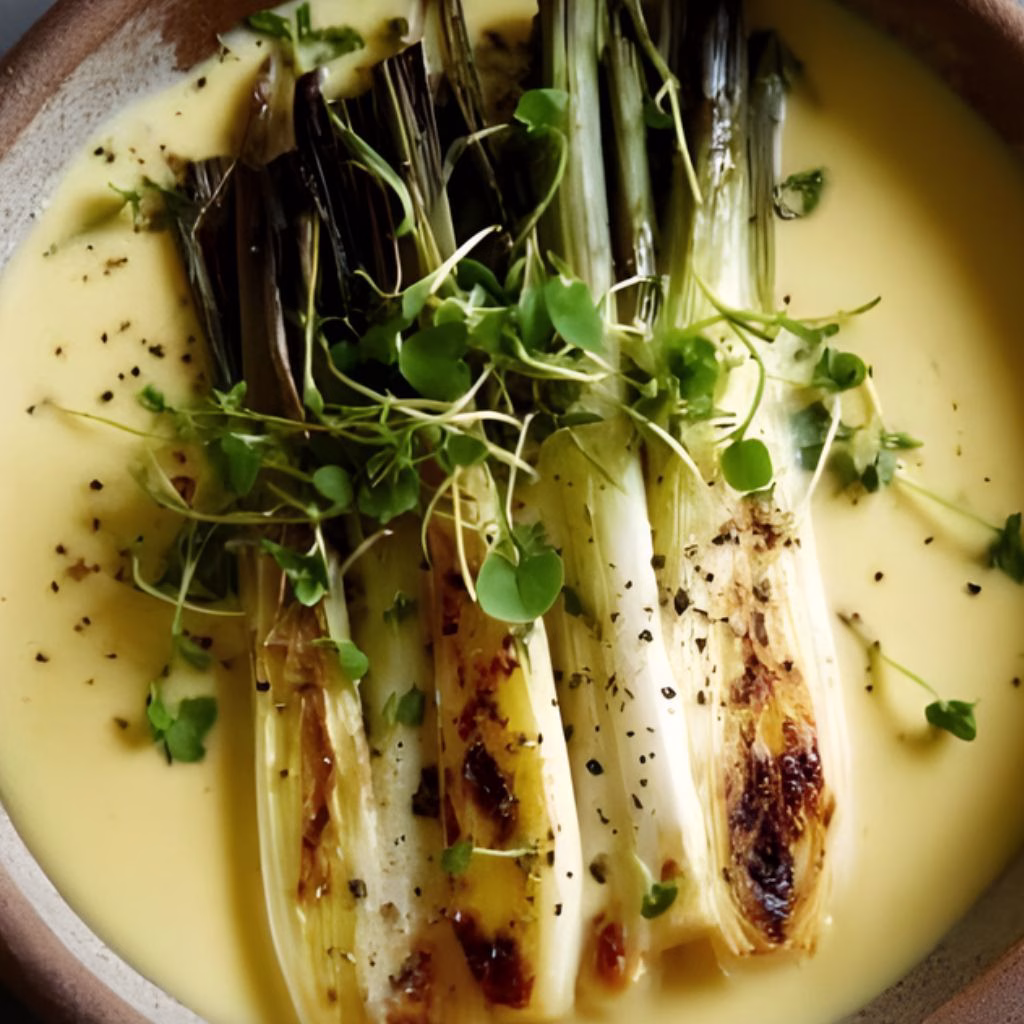 Braised Leeks with Beurre Blanc Recipe