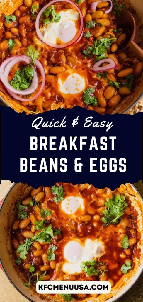 Breakfast Beans and Eggs Recipe