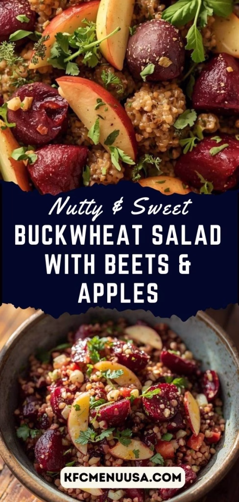 Buckwheat Salad With Beets & Apples Recipe