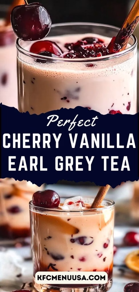 Cherry Vanilla Earl Grey Tea Recipe