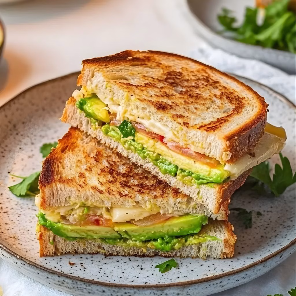 Chicken Avocado Melt Sandwich Recipe