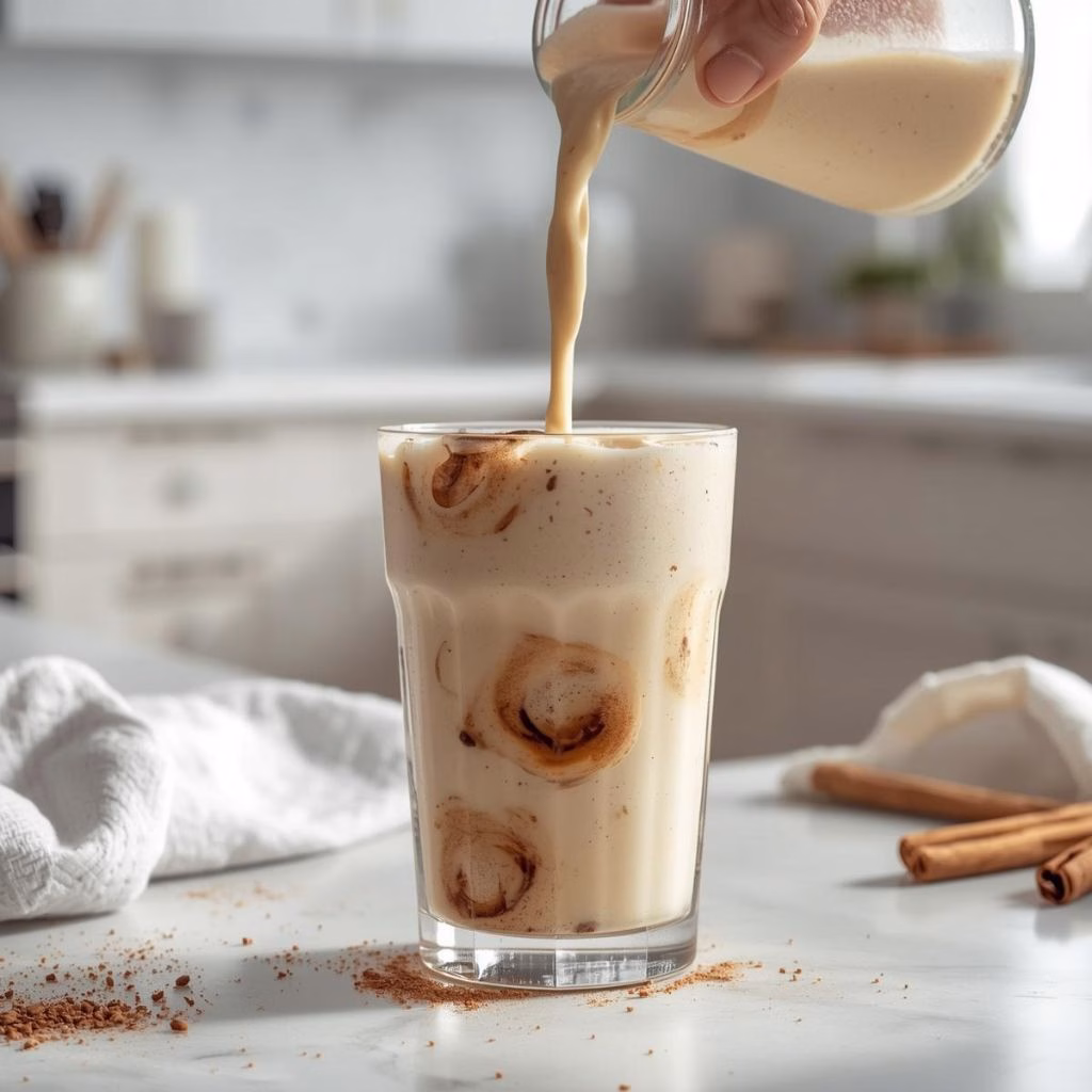 Cinnamon Roll Protein Shake Recipe