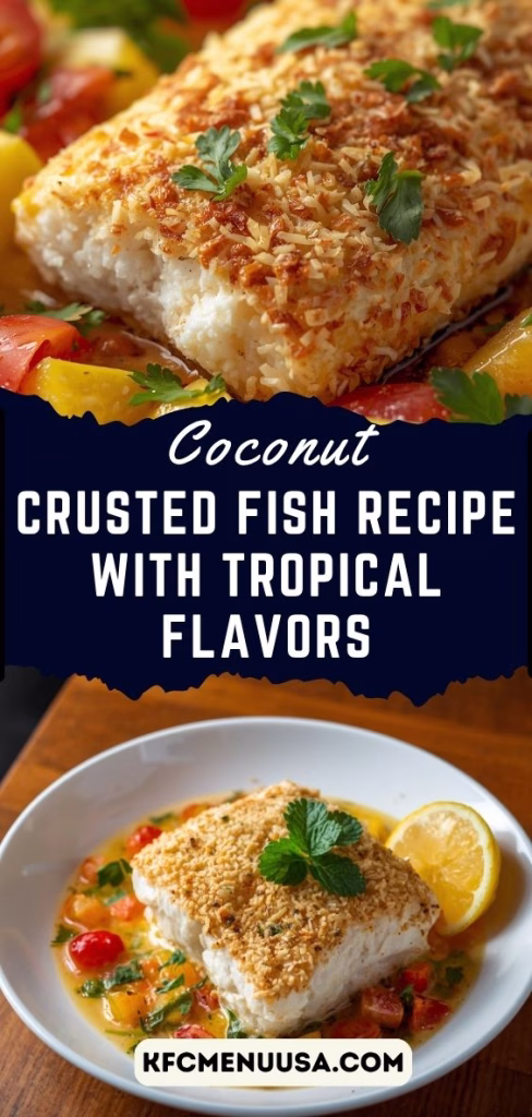 Coconut Crusted Fish Recipe with Tropical Flavors